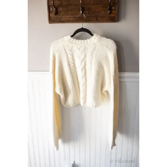 Free People Willow Cardi Sweater Buttondown XS NEW - Picture 4 of 4